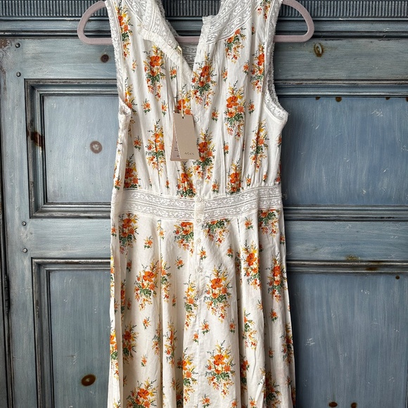 Doen Lilliane Dress Petit Bouquet de Chamonix Size XL NWT - Picture 11 of 13